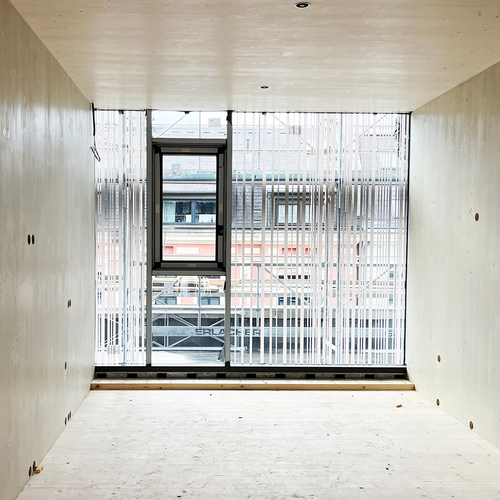 Raika Hotelzimmer Boxen CLT Rendering