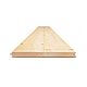 Level sawn timber; tongue and groove (on request)
