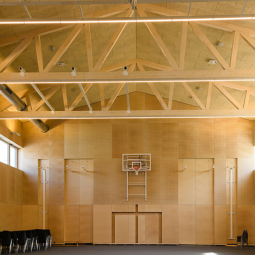 Bildungscampus Laxenburg Turnhalle