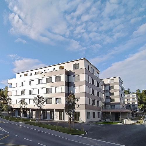 THEURL Projekt Waldhof Rotkreuz Außenansicht