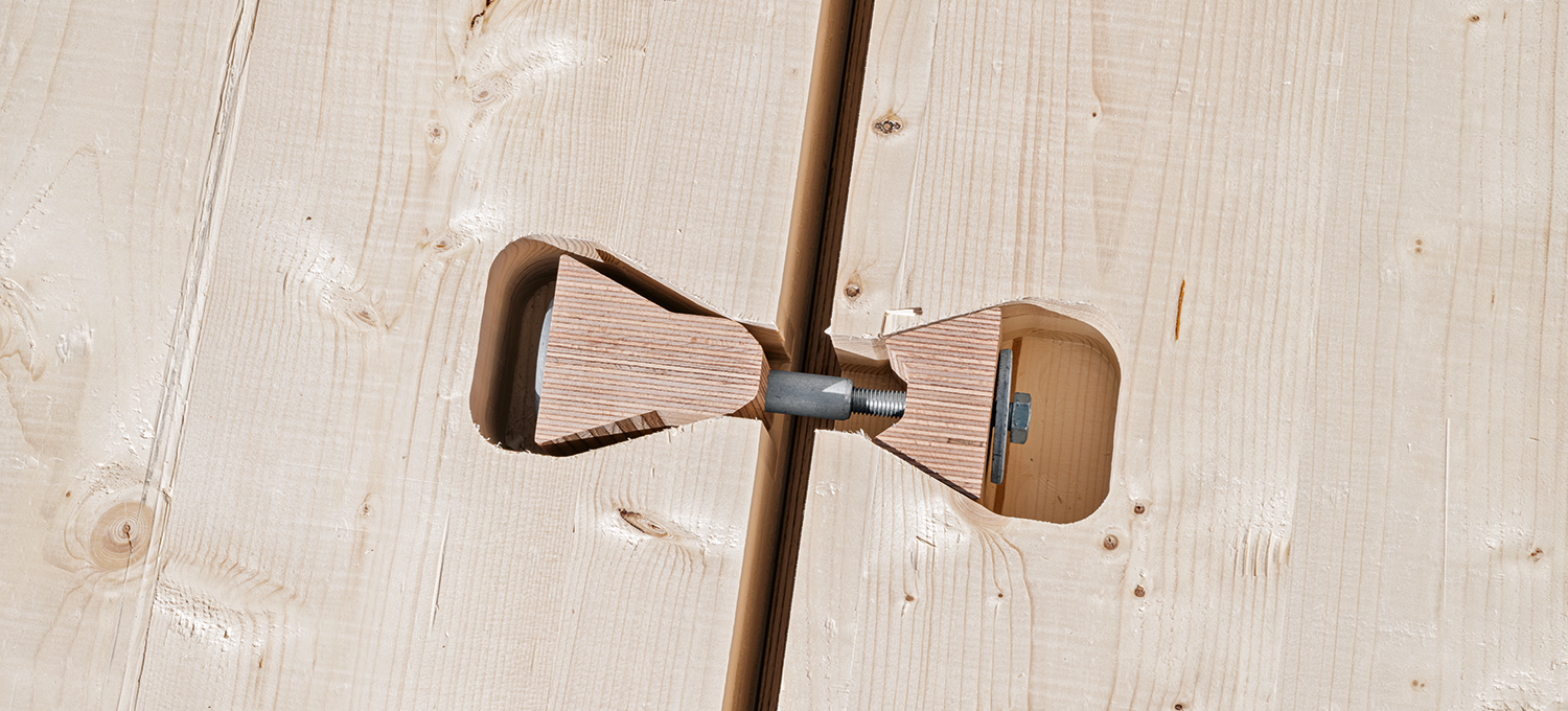 Hilti P2P Deckenverbinder für CLT