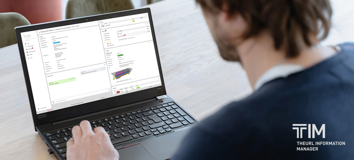 TIM Theurl Information Manager Besprechungsansicht