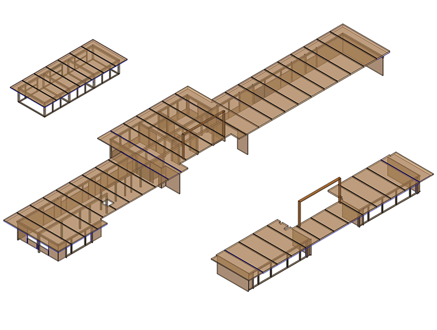 3D Plan CLTPlus Deckenelemente